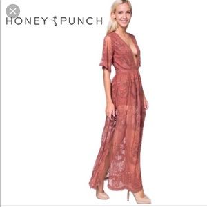 Honey Punch Lace romper